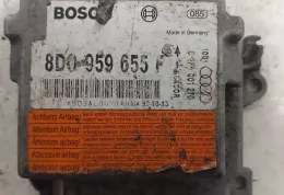 8D0959655F блок управления AirBag (SRS) Audi A4 S4 B5 8D 2000