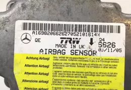 K3637 блок управління airbag (srs) Mercedes-Benz A W169 2006
