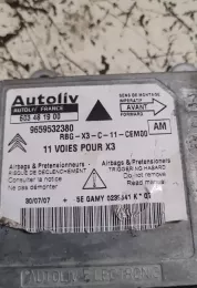 9659532380 блок управління airbag (srs) Citroen C5 2006