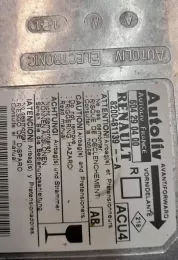 F124QS76823 блок управления AirBag (SRS) Renault Scenic II - Grand scenic II 2007