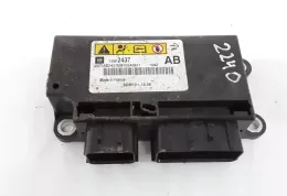 AS2437EM105A3611 блок управління airbag (srs) Opel Zafira C 2012