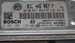 03C906057F блок управления AirBag (SRS) Skoda Fabia Mk2 (5J) 2009
