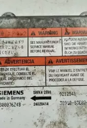 98S00076Z4B блок управління airbag (srs) Suzuki Wagon R+ 2010