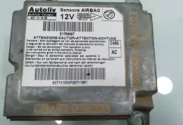 51768697 блок управления AirBag (SRS) Fiat Doblo 2001