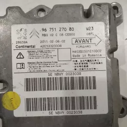 28659A блок управления AirBag (SRS) Peugeot 508 2011