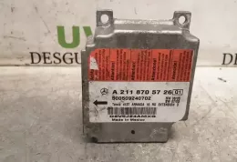 500509240702 блок управления AirBag (SRS) Mercedes-Benz CLS C219 2008
