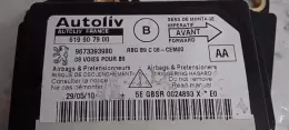 9803917380 блок управління airbag (srs) Citroen Berlingo 2010