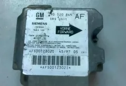 AFS0012302T блок управління airbag (srs) Opel Astra G 2002