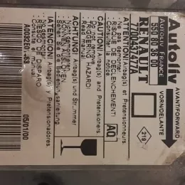 A0032F01463 блок управління airbag (srs) Renault Megane I 2000