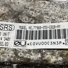 C0VU00C3N3P блок управління airbag (srs) Honda Civic 2001