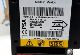 113956 блок управління airbag (srs) Citroen C2 2003