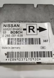 YEBN9037170930 блок управління airbag (srs) Nissan Almera N16