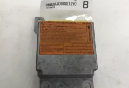98820JD00 блок управління airbag (srs) Nissan Qashqai 2007