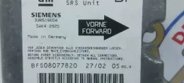53599 блок управления AirBag (SRS) Opel Astra G 1998