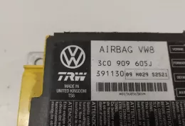 09H026S2521 блок управління airbag (srs) Volkswagen PASSAT B6 2006