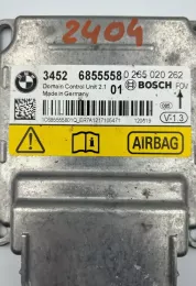 6855558 блок управления AirBag (SRS) BMW 3 F30 F35 F31 2013