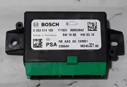 9824532180 блок управління airbag (srs) Peugeot 2008 I 2013