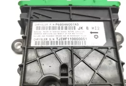 P68046007AD блок управления AirBag (SRS) Jeep Wrangler 2010