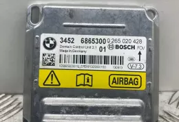 6865300 блок управления AirBag (SRS) BMW 3 F30 F35 F31 2013