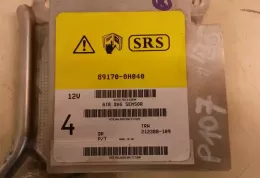 212388109 блок управління airbag (srs) Peugeot 107 2008