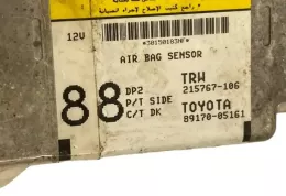 30150183NR блок управления AirBag (SRS) Toyota Avensis T250 2003
