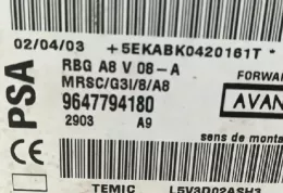 47779 блок управління airbag (srs) Citroen C3 2002