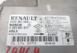 8200563369C блок управління airbag (srs) Renault Clio III 2004