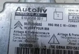 6546H9 блок управління airbag (srs) Citroen C4 Grand Picasso 2009