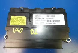 080B672902 блок управління airbag (srs) Volvo V40 2014