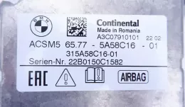 A3007910101 блок управління airbag (srs) BMW 3 G20 G21 2020