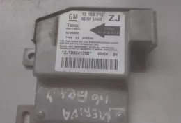 ZJT00341795 блок управління airbag (srs) Opel Meriva A 2008