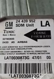 LAT0030873G блок управления AirBag (SRS) Opel Corsa C 2003