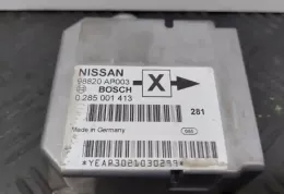 0285001413 блок управління airbag (srs) Nissan Micra 2002