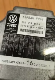 0410130P блок управління airbag (srs) Skoda Superb B6 (3T) 2010