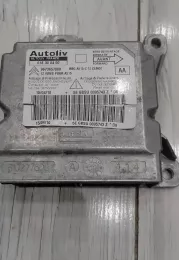 9673657880 блок управління airbag (srs) Citroen C3 2007