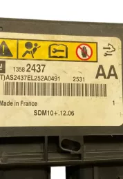 AS2437E4252A0491 блок управління airbag (srs) Opel Astra J 2012