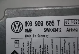 05H020 блок управления AirBag (SRS) Skoda Octavia Mk2 (1Z) 2006