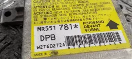 W2T60272A блок управління airbag (srs) Mitsubishi Pajero 2003