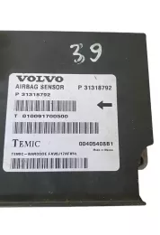 010091700500 блок управління airbag (srs) Volvo XC60 2009