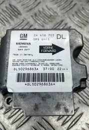 DLS0296863A блок управління airbag (srs) Opel Astra G 1999