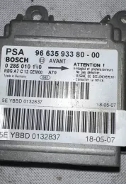 0285010190 блок управління airbag (srs) Peugeot 207 2007