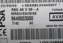 LCV3J22BP49 блок управления AirBag (SRS) Citroen C2 2003