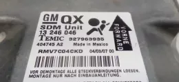 13246046QX блок управления AirBag (SRS) Opel Zafira B 2007