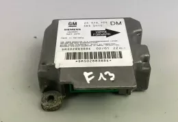 DMS0288388E блок управління airbag (srs) Opel Zafira A 2000