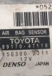 052311 блок управління airbag (srs) Toyota Prius (XW30) 2013