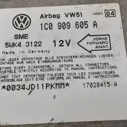 17020415A блок управління airbag (srs) Volkswagen New Beetle 2002
