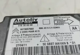 618300300 блок управления AirBag (SRS) Citroen C1 2005