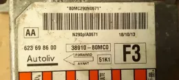 3891080MC0 блок управління airbag (srs) Suzuki Splash 2010