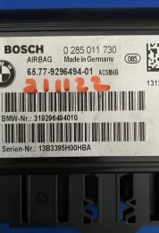 0285011730 блок управления AirBag (SRS) BMW 3 F30 F35 F31 2012