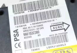 LQV6J13AWL3 блок управління airbag (srs) Citroen C3 2006